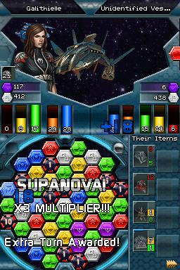 Illustration for article titled New(ish) Puzzle Quest: Galactrix Screens